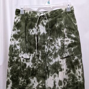 Earthbound Tie Dye Wide Leg Cargo Pant